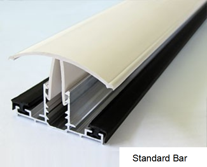 Standard PVCu Capped Rafter Supported Bar